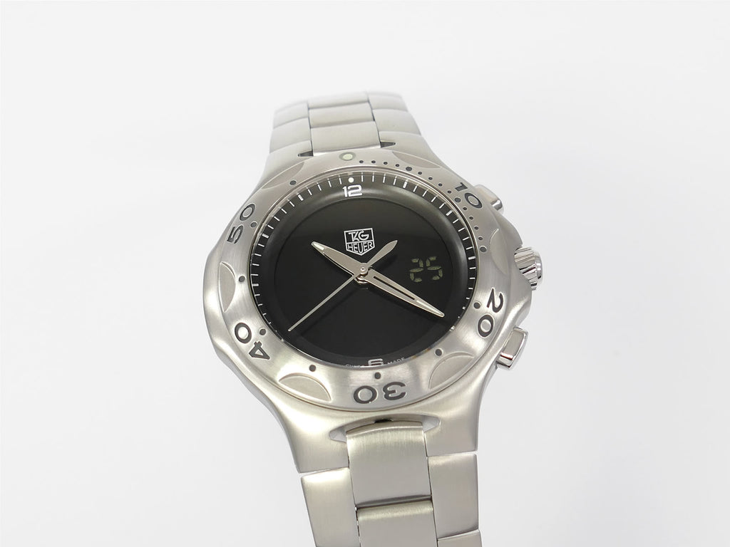 TAG Heuer Kirium F1 Black Dial Digital Chronograph CL111A