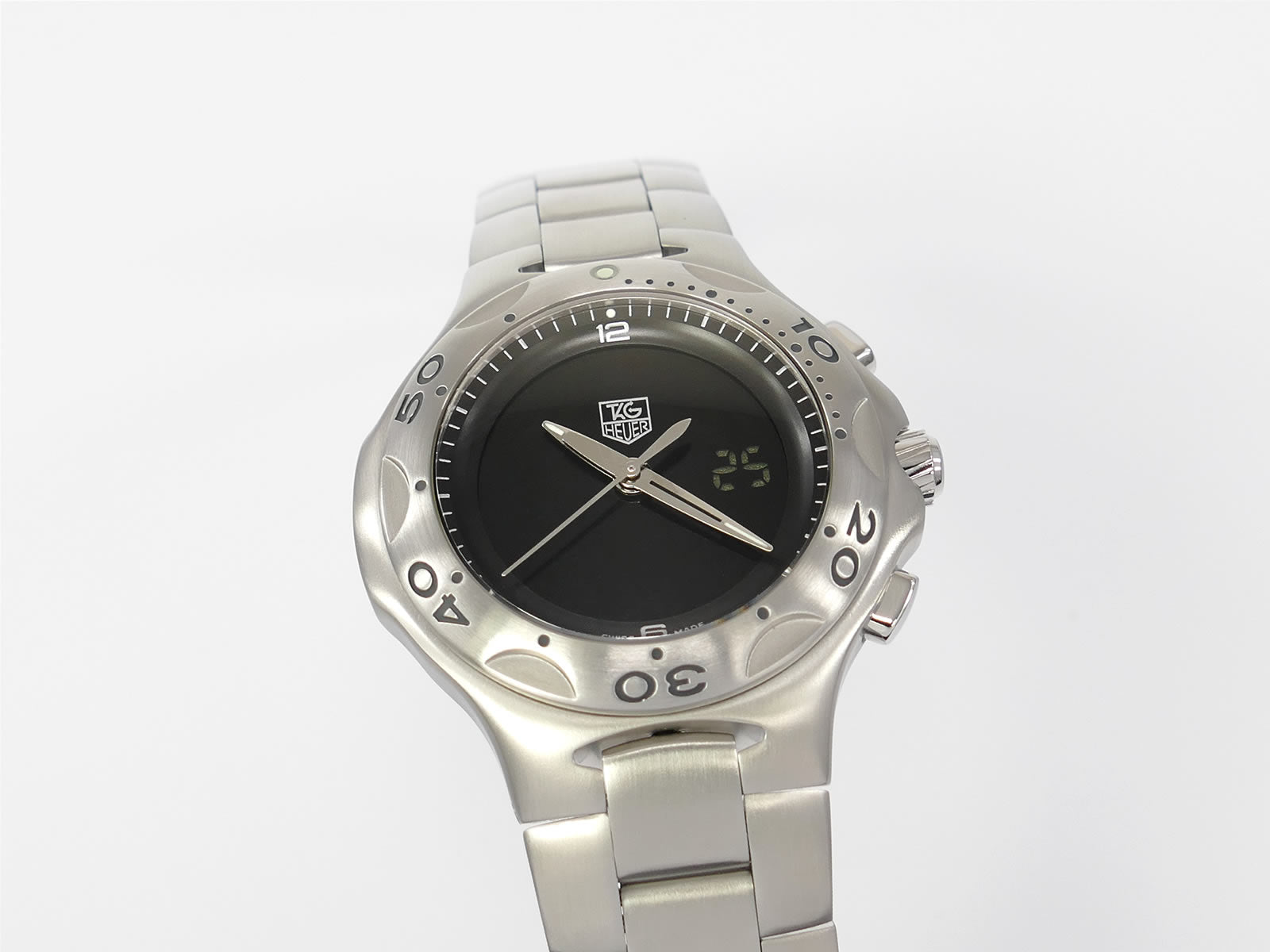 TAG Heuer Kirium F1 Black Dial Digital Chronograph CL111A