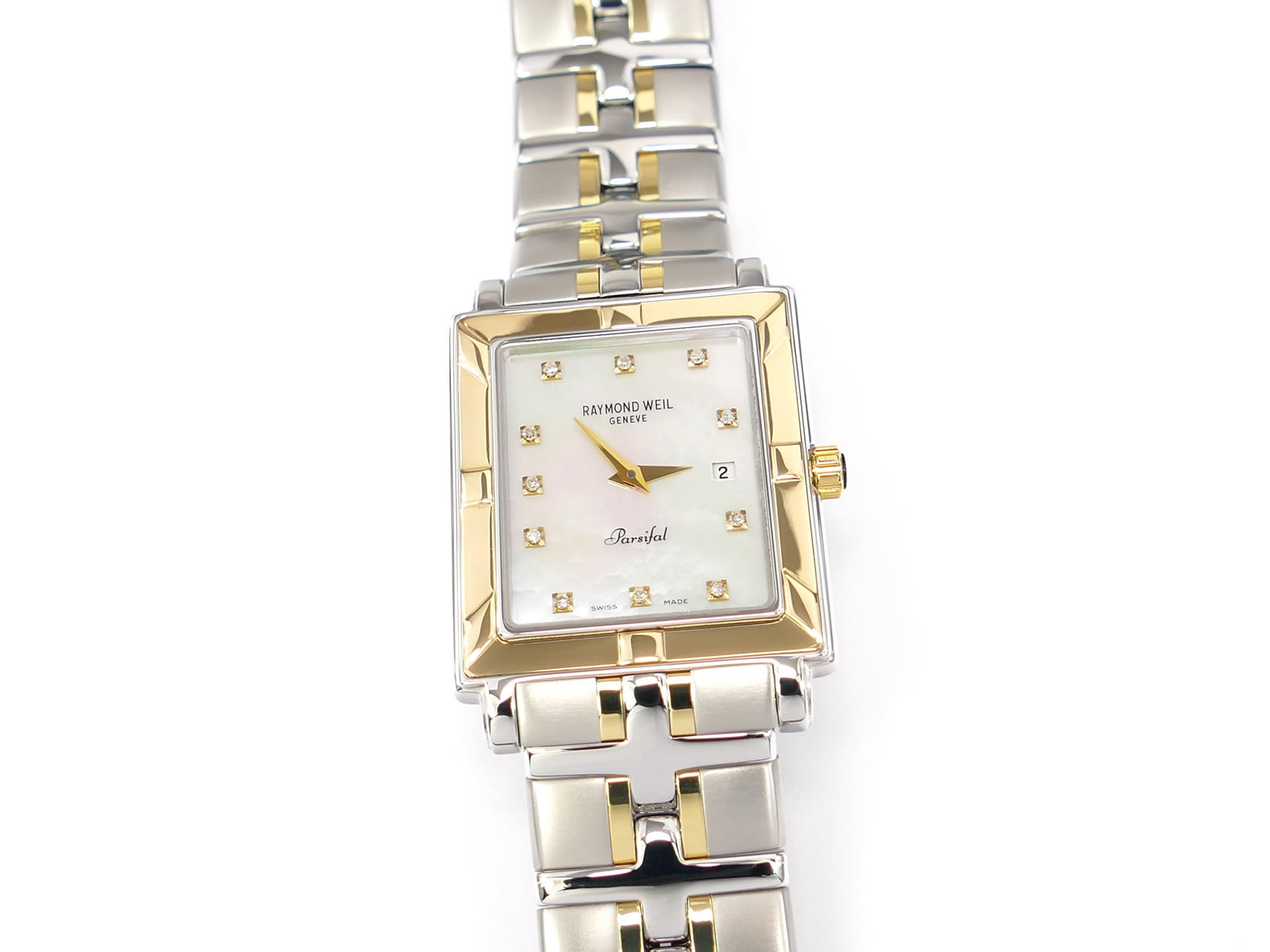 Raymond Weil Parsifal 9330 White Mother of Pearl Dial