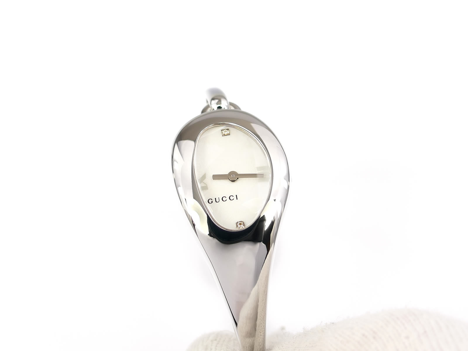 Gucci Horsebit 103 White Mother of Pearl