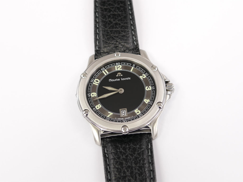 Maurice Lacroix Tiago Black & Grey Arabic Dial