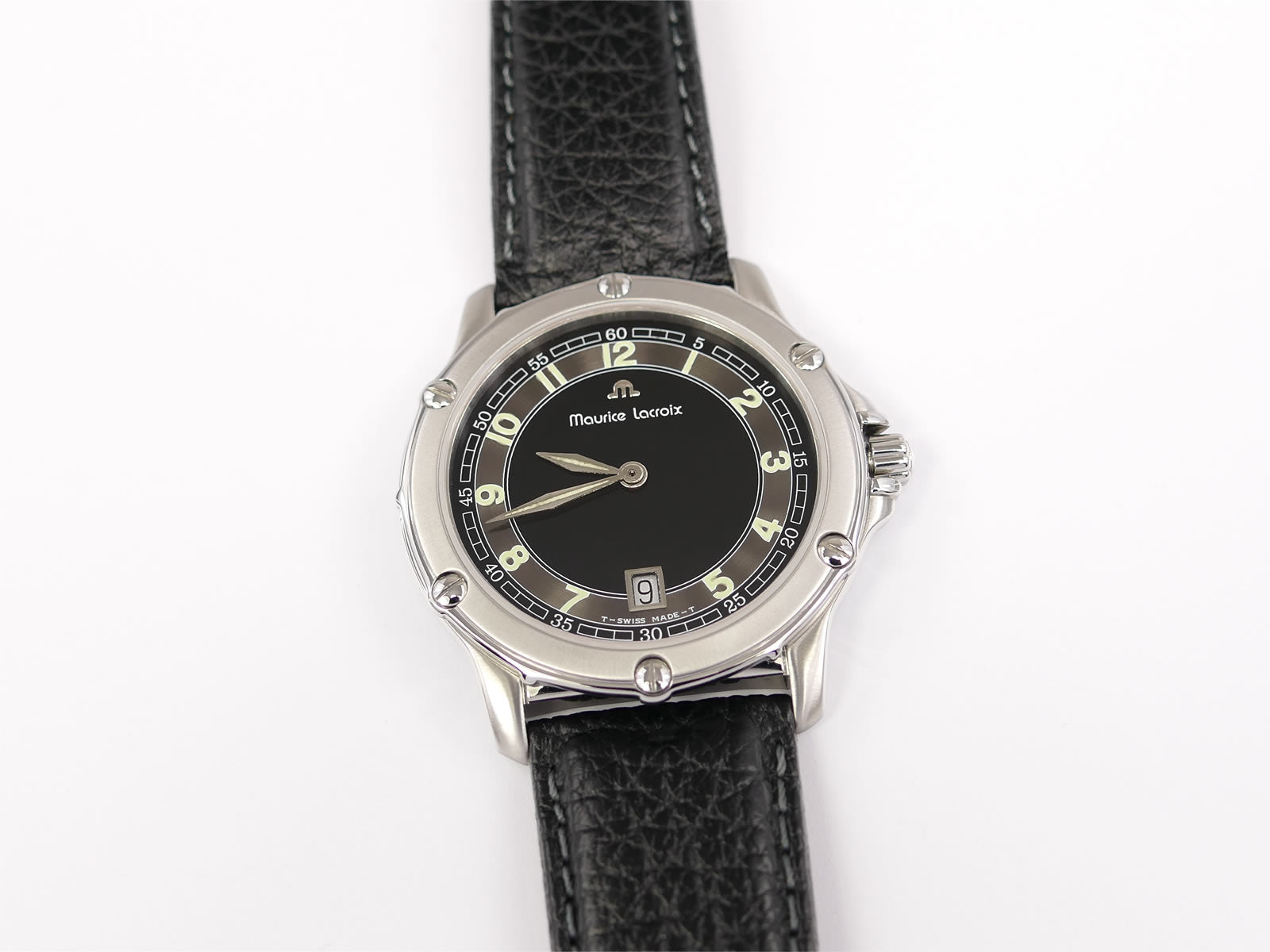 Maurice Lacroix Tiago Black & Grey Arabic Dial