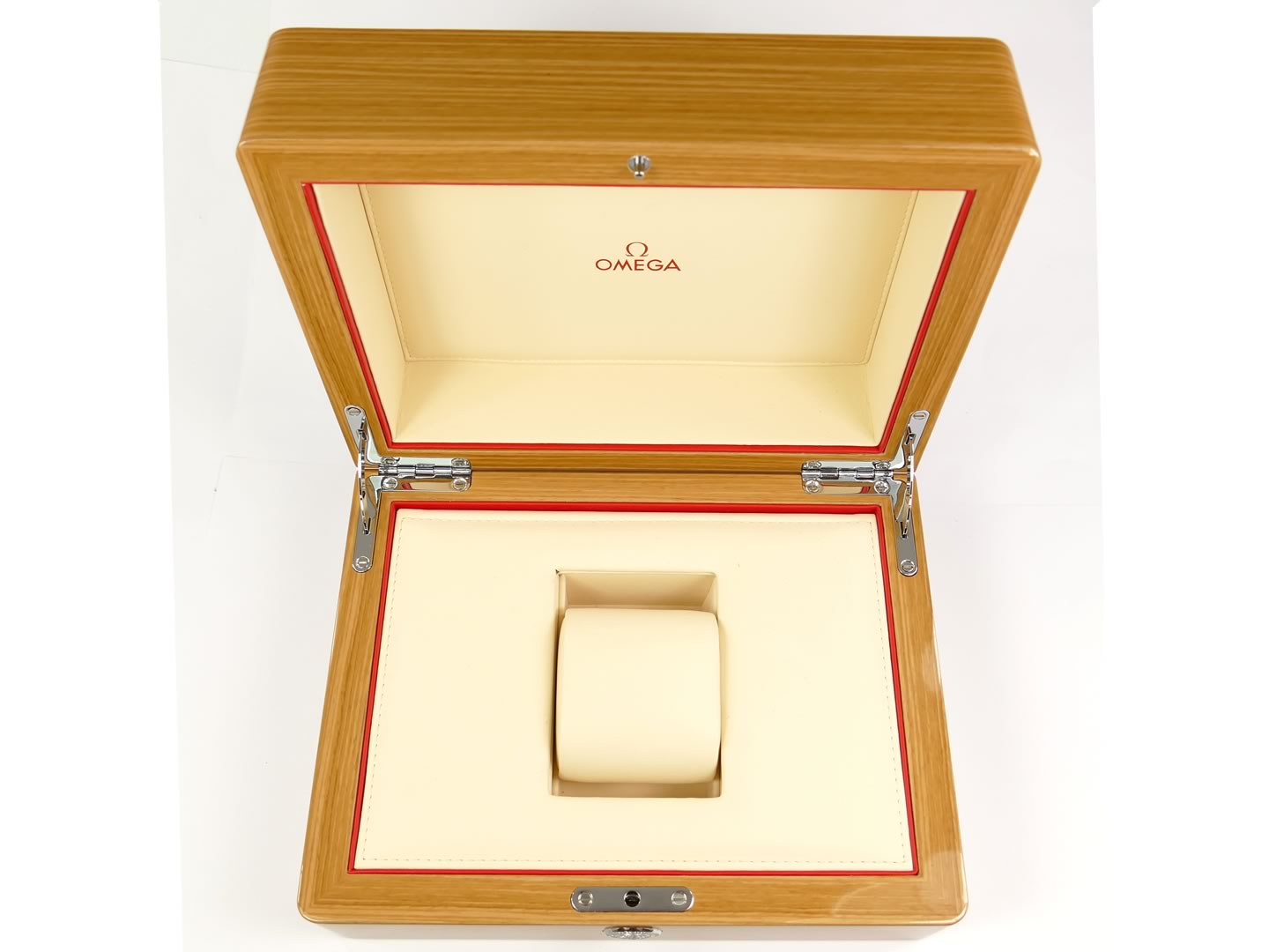 Omega Co-Axial Chronometer luxury wooden box