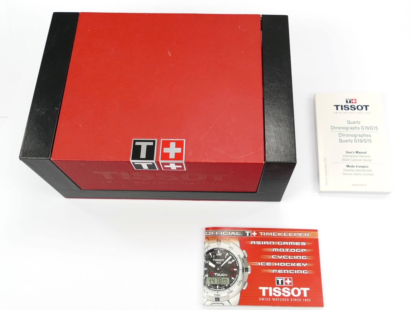 Tissot PRC 200 Chronograph Blue T461 box
