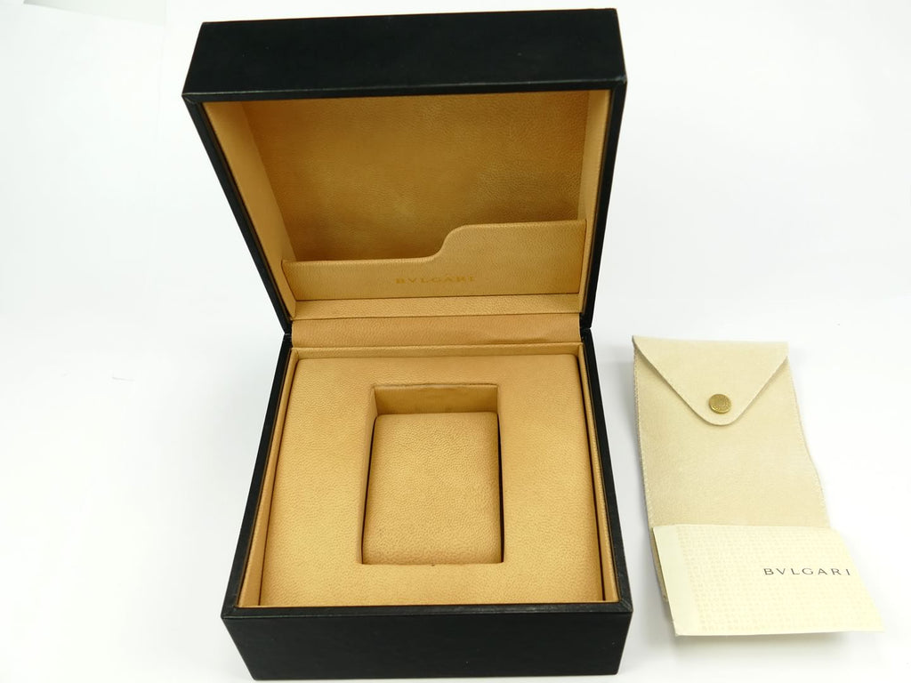 Bulgari Rettangolo White Chronograph RTC49S box