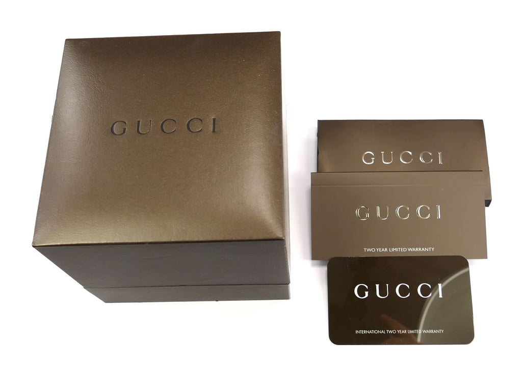 Gucci G-Link 110 Brown Box and Papers