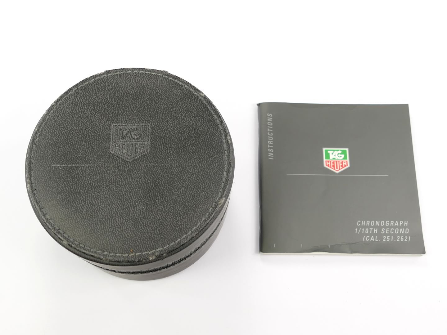 TAG Heuer Link Box and instruction booklet