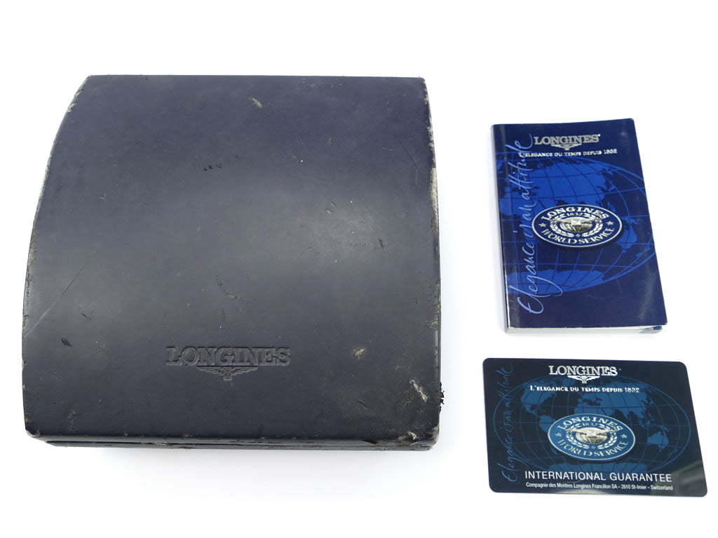 Longines DolceVita Black Dial L5.155.4.79.6 Roman Numeral Stainless Steel Quartz