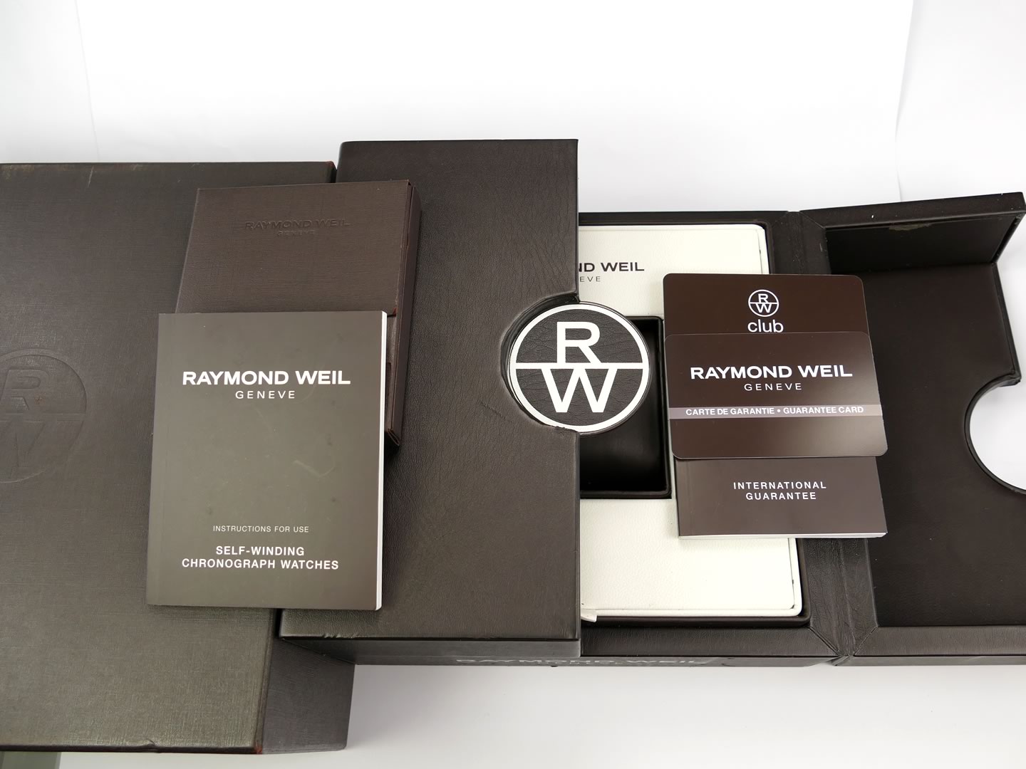 Raymond Weil Don Giovanni Cosi luxury box set and papers