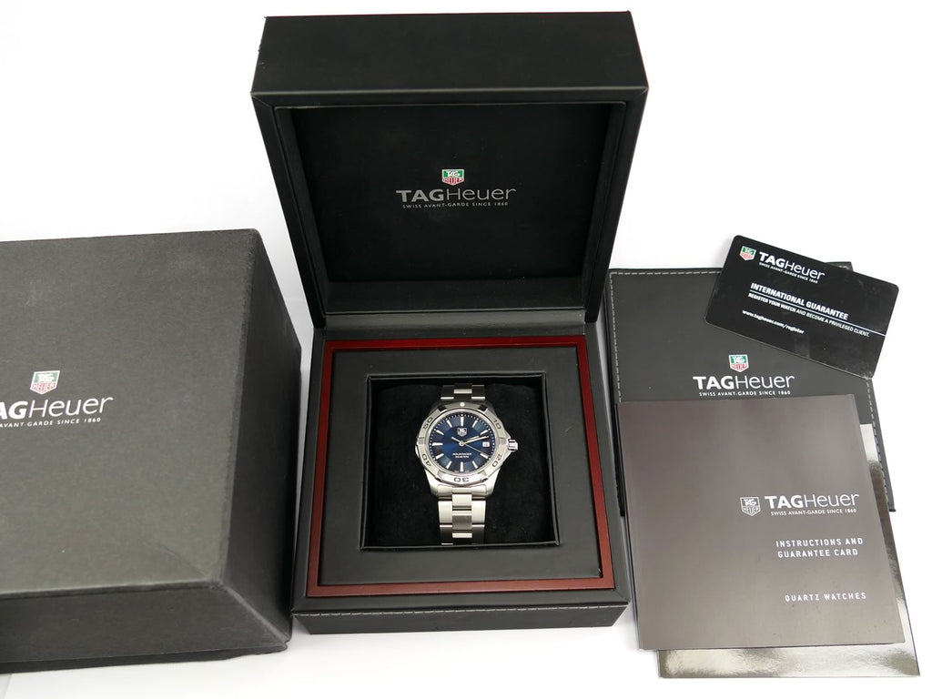 TAG Heuer Aquaracer WAP1112.BA0831 Box / Papers