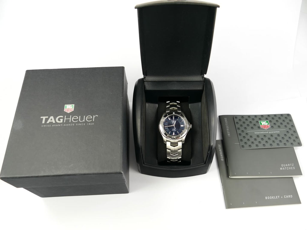 TAG Heuer Link WJ1112.BA0570 box set and papers
