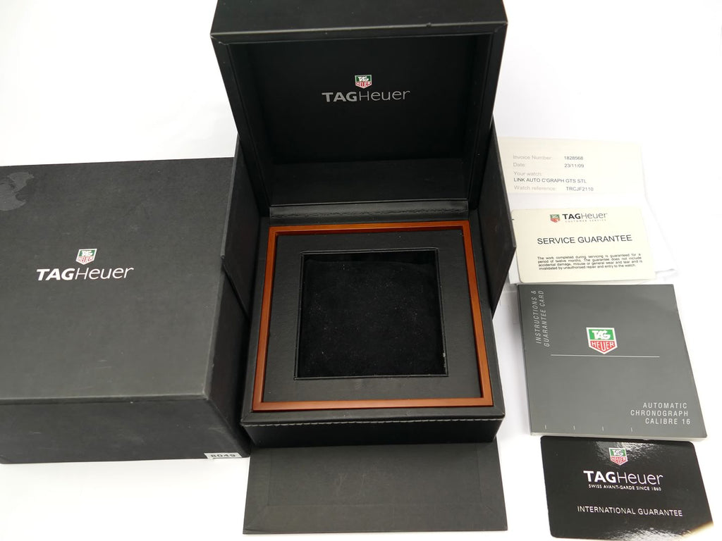 TAG Heuer Link CJF2110.BA0576 box and papers