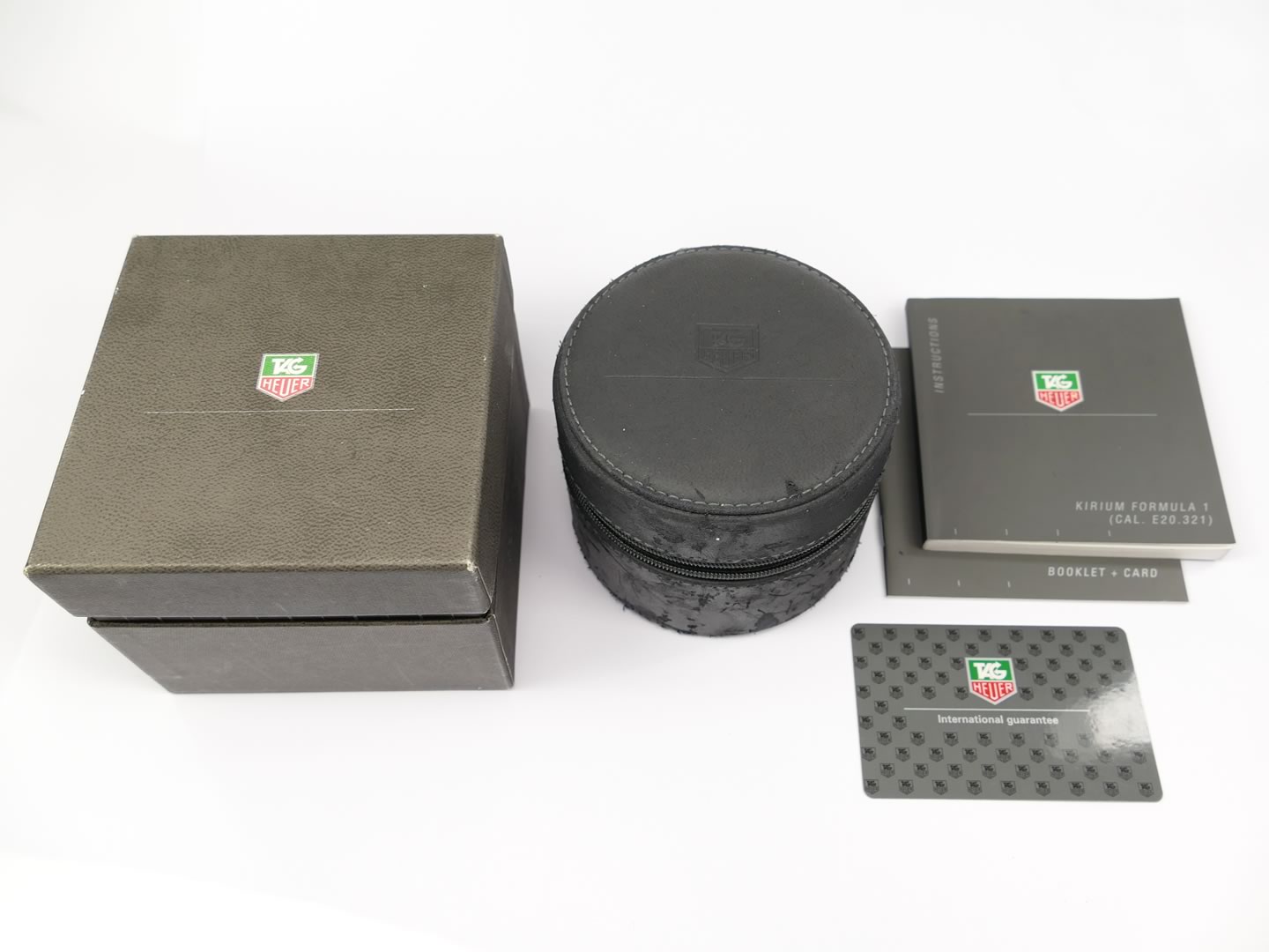 TAG Heuer Kirium F1 CL111A.BA0700 box and papers