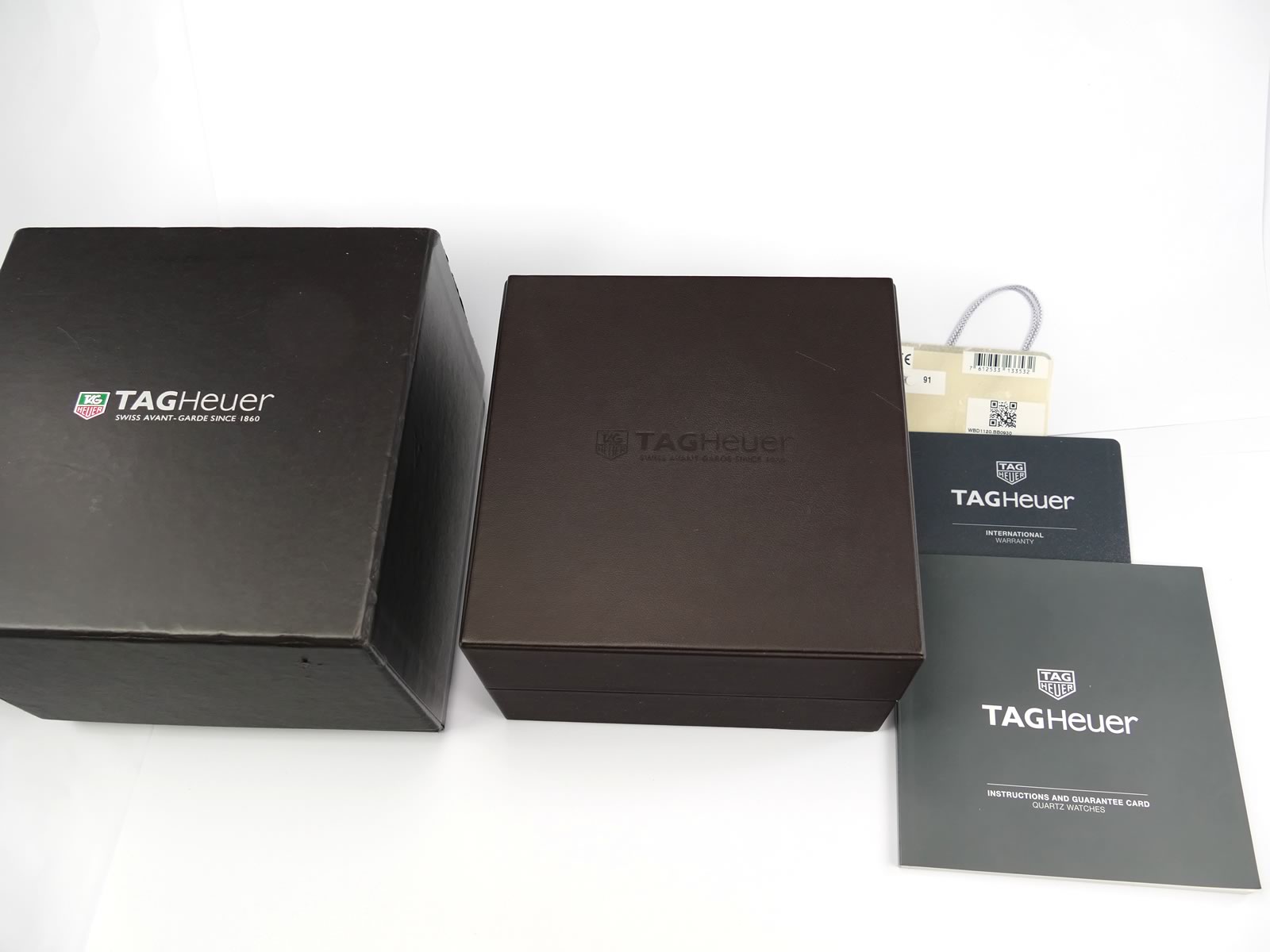 TAG Heuer Aquaracer WBD1120.BB0930 box and papers