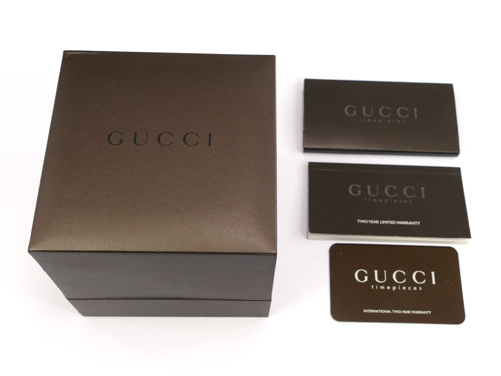 Gucci G-Line 109 box and papers