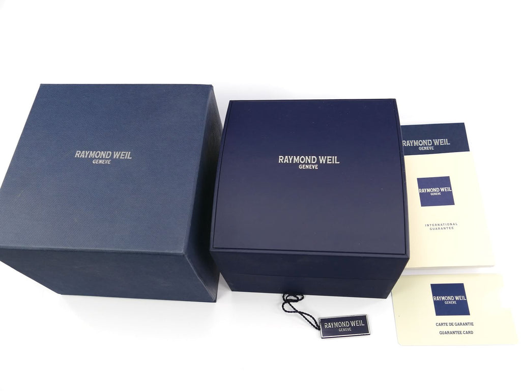 Unworn Raymond Weil Chorus 5890 Box and papers