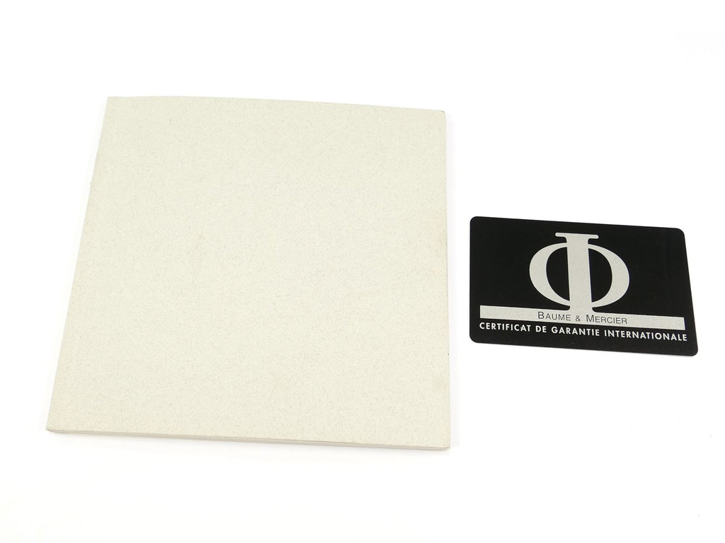 Baume & Mercier Linea MV045203 papers
