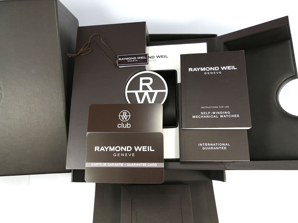 Raymond Weil Nabucco GMT 3800-ST-05207 box and papers