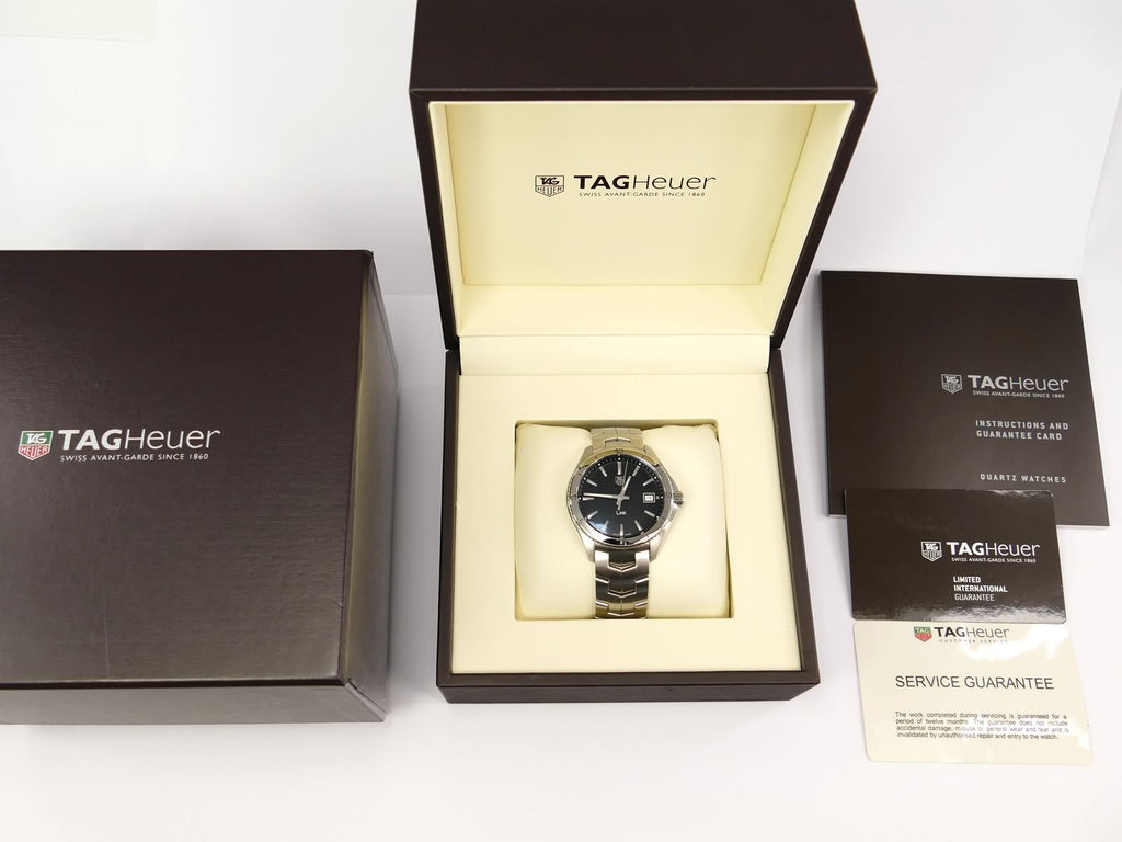 TAG Heuer Link Black Dial WAT1110.BA0950 box and papers