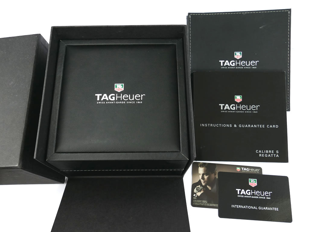 TAG Heuer Aquaracer Calibre S Regatta CAF7111.BA0803 box and papers