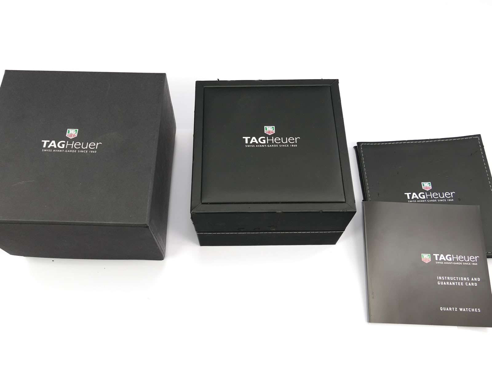 TAG Heuer Aquaracer WAF1313.BA0819 box and instructions booklet