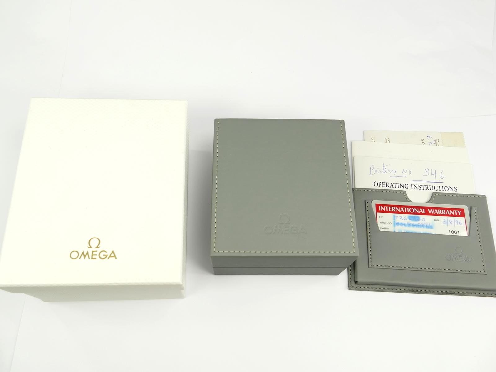 Omega De Ville 7260.11.00 Box / Papers