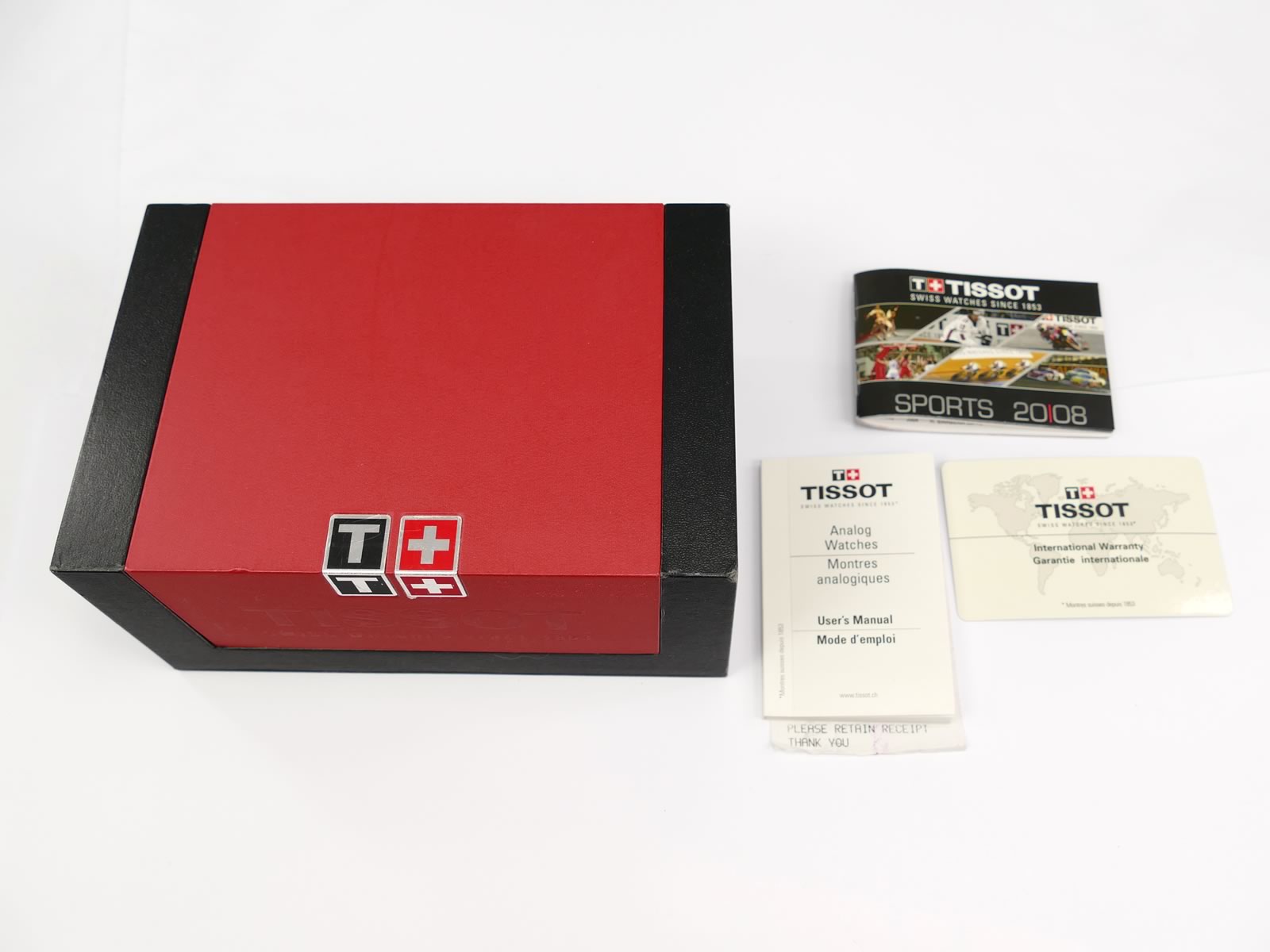 Tissot T-Touch Expert box and papers