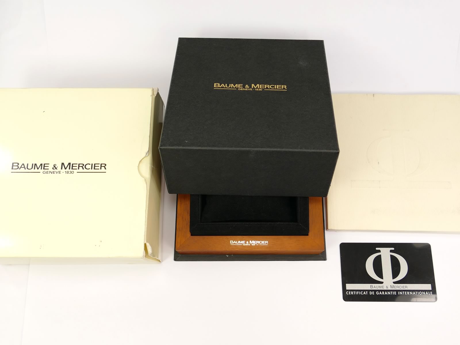 Baume & Mercier Hampton Milleis Box & Papers 65308