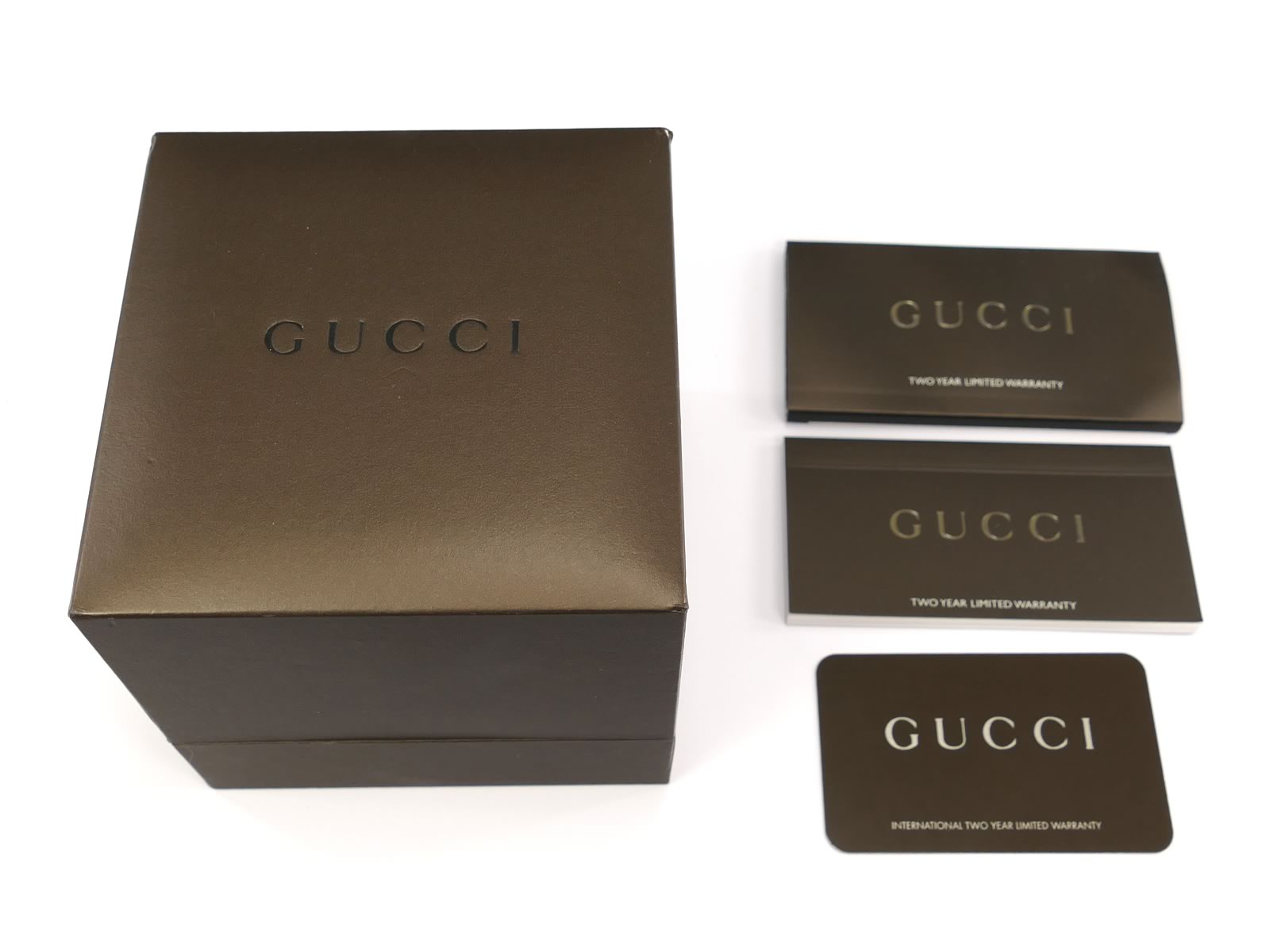 Gucci G-Line 109 Box & Papers