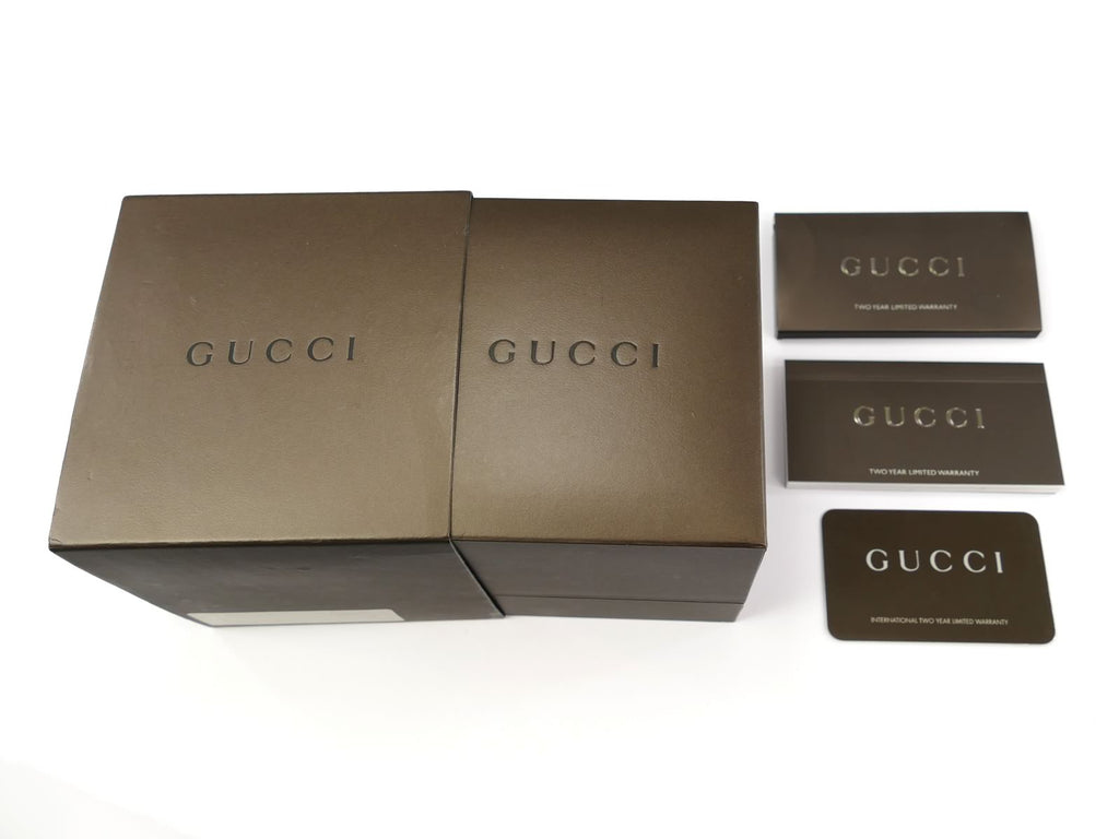 Gucci G-Line 109 Box and papers