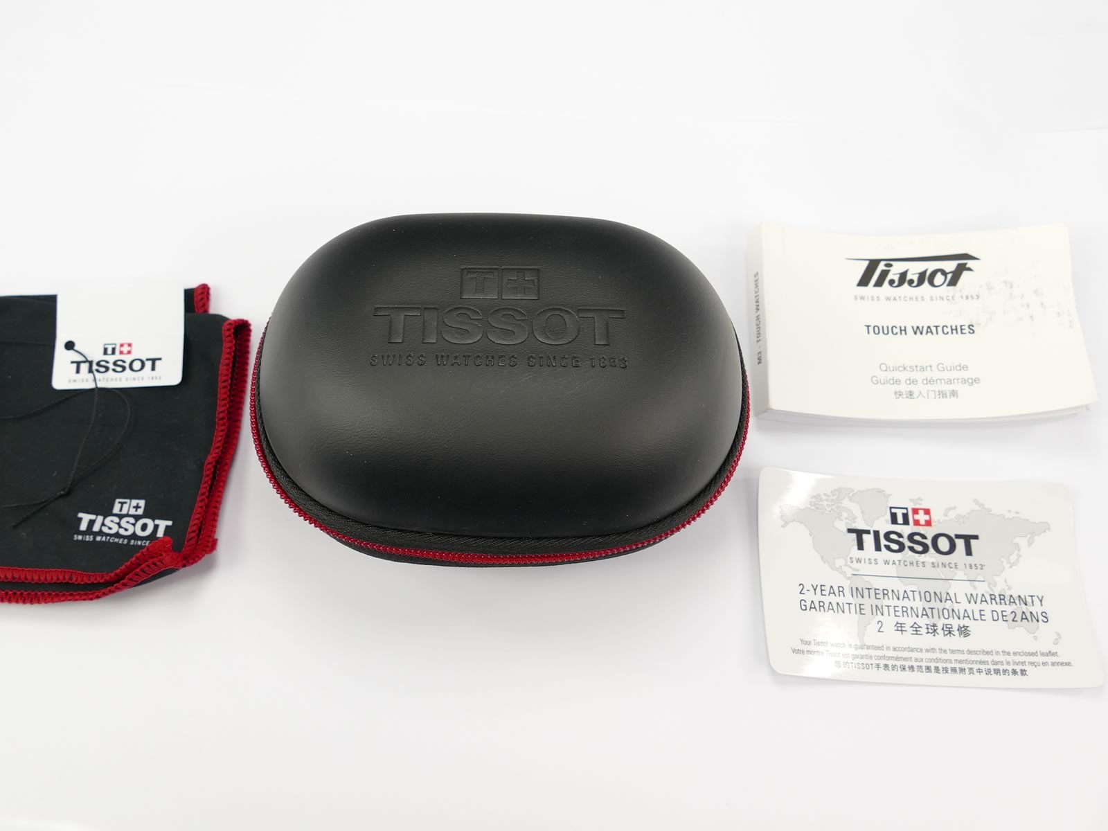 Tissot T-Touch II box and papers
