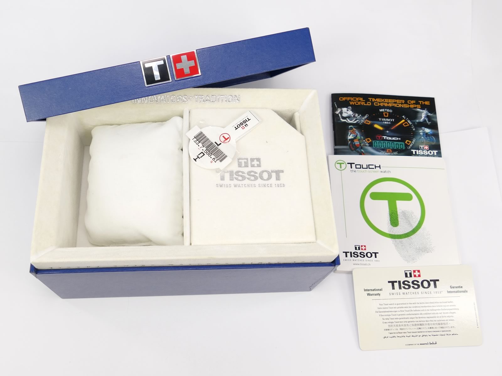 Tissot T-Touch Titanium Z252/352 Box / Papers