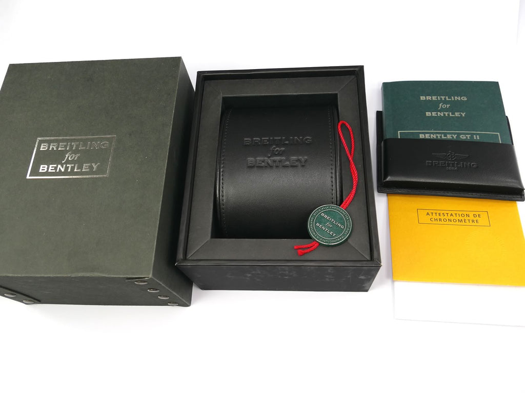 Breitling Bentley GT II A13365 box and papers