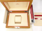 Omega De Ville Prestige 424.10.40.20.02.004 wooden box and papers