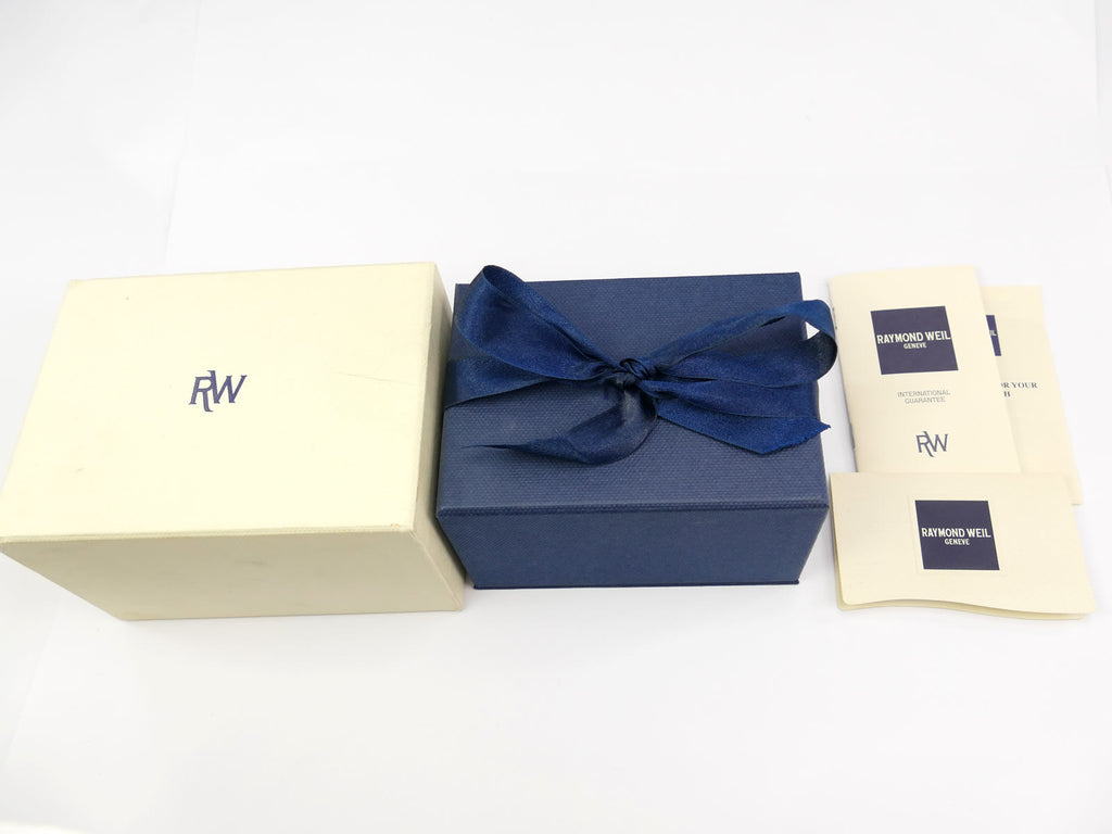 Raymond Weil Parsifal box and papers