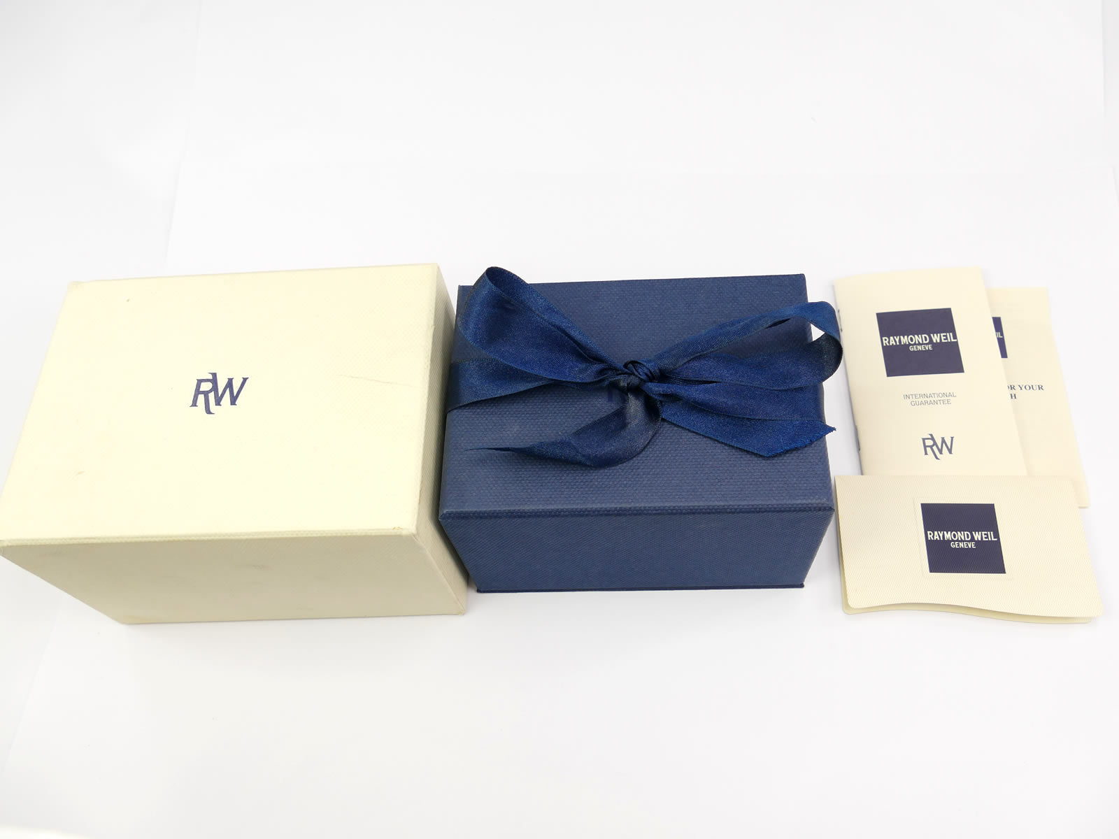 Raymond Weil Parsifal box and papers