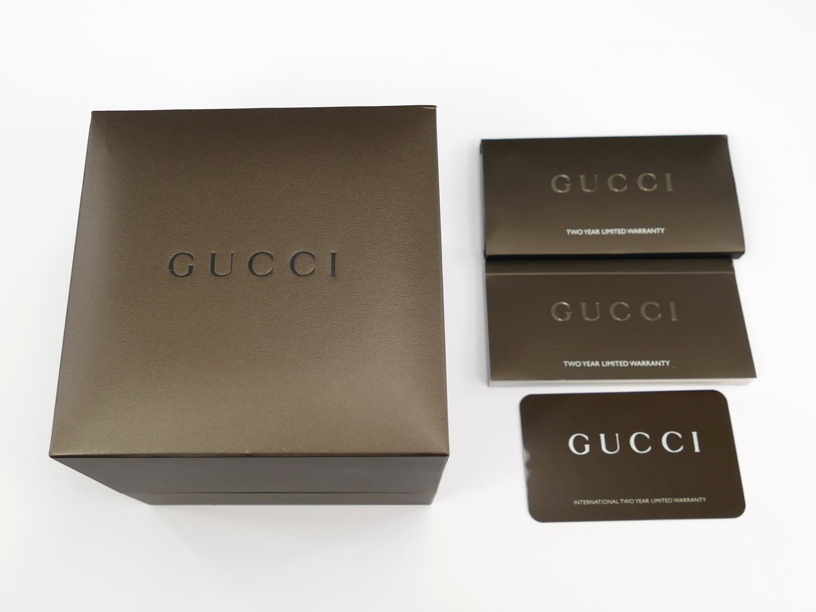 Gucci G-Line 109 Box & papers