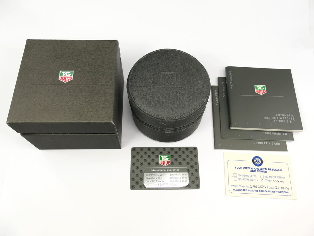 TAG Heuer 6000 WH5251-K1 Box / Papers