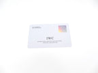 IWC Pilot's Mark XVIII IW327001 guarantee card