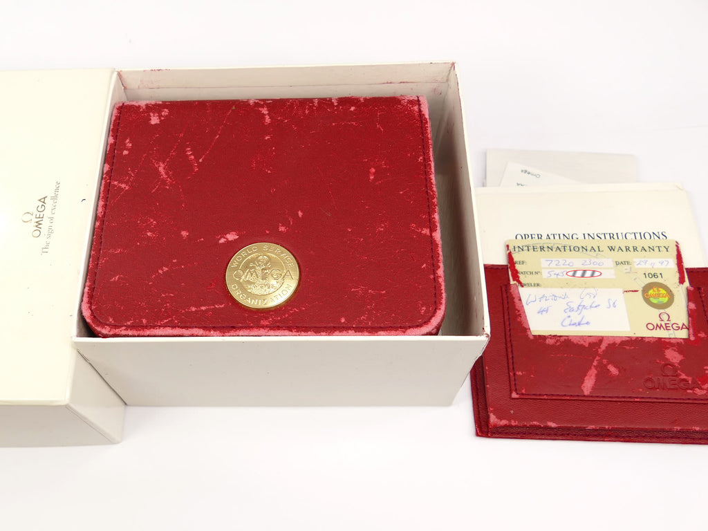 Omega De Ville 7220.23.00 with Box / Papers