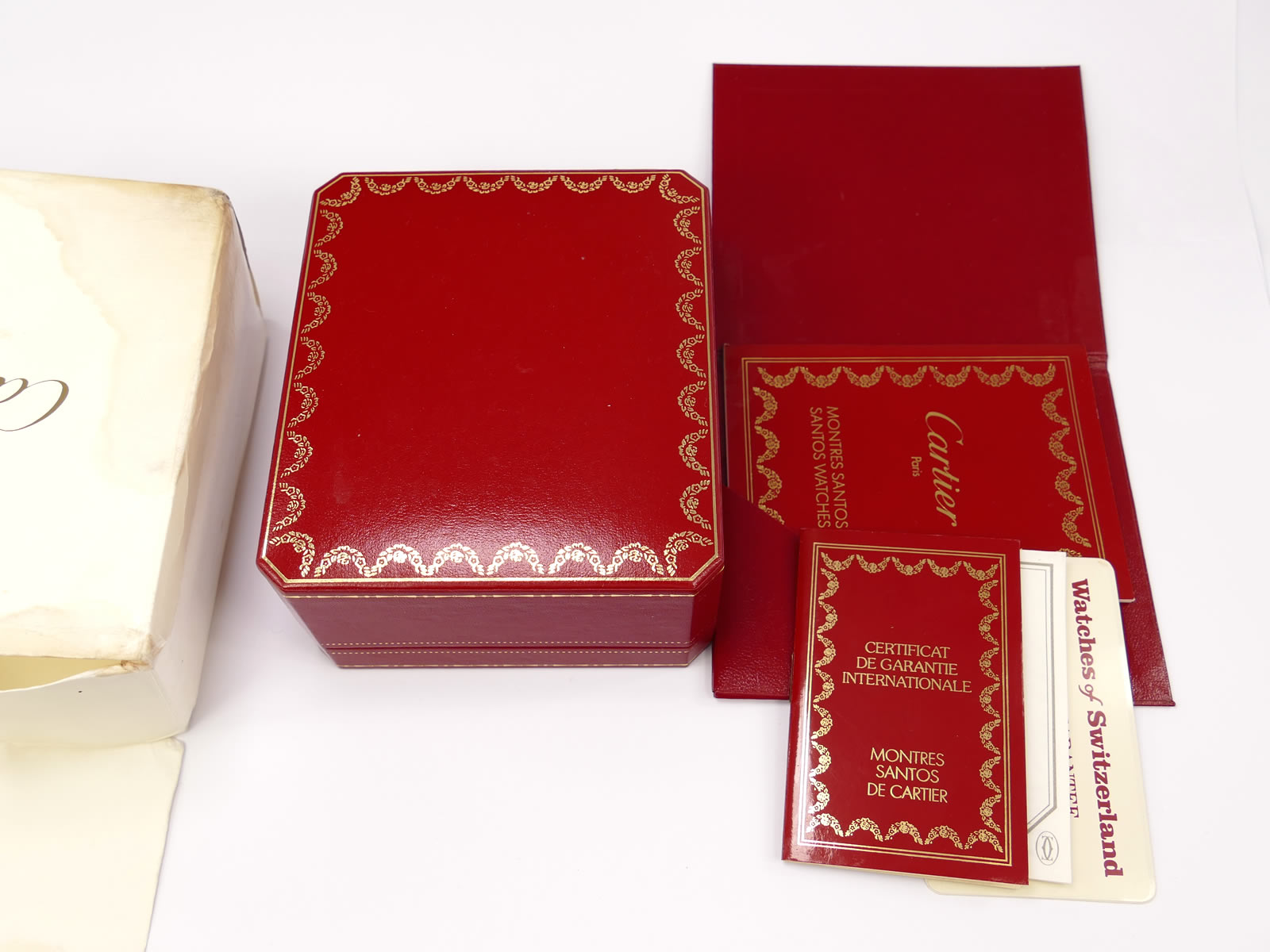 Cartier Santos Ronde 1920-1 Box / Papers