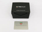 TAG Heuer service box & precious stones certificate