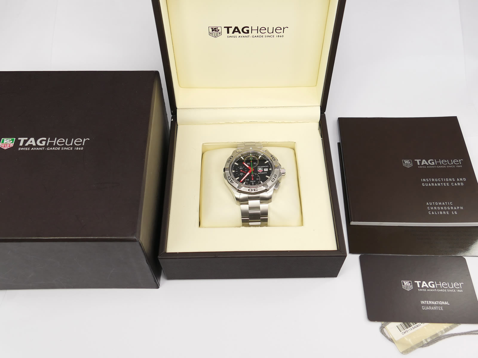 TAG Heuer Aquaracer CAP2113 Box & papers