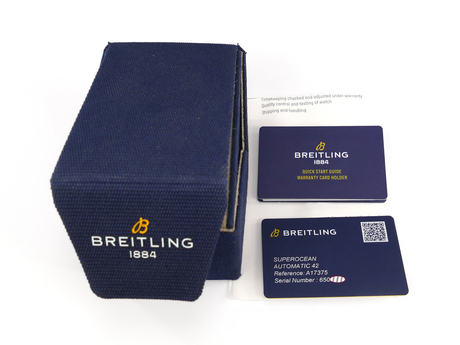 Breitling Superocean III 42 Box / Papers A17375