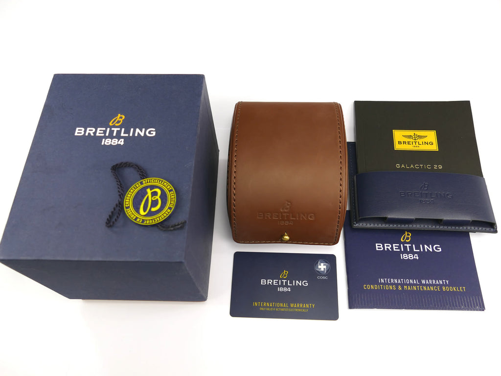 Breitling Galactic 29 Sleek W72348 box / papers