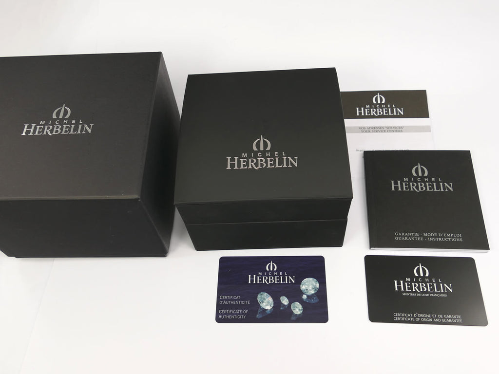 New Michel Herbelin Strella 7480/B89 Box and papers