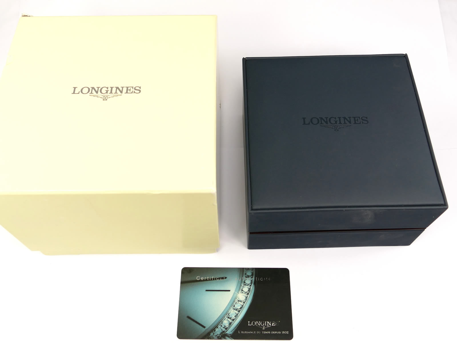 Longines La Grande Classique L4.704.0 Box & diamond certificate