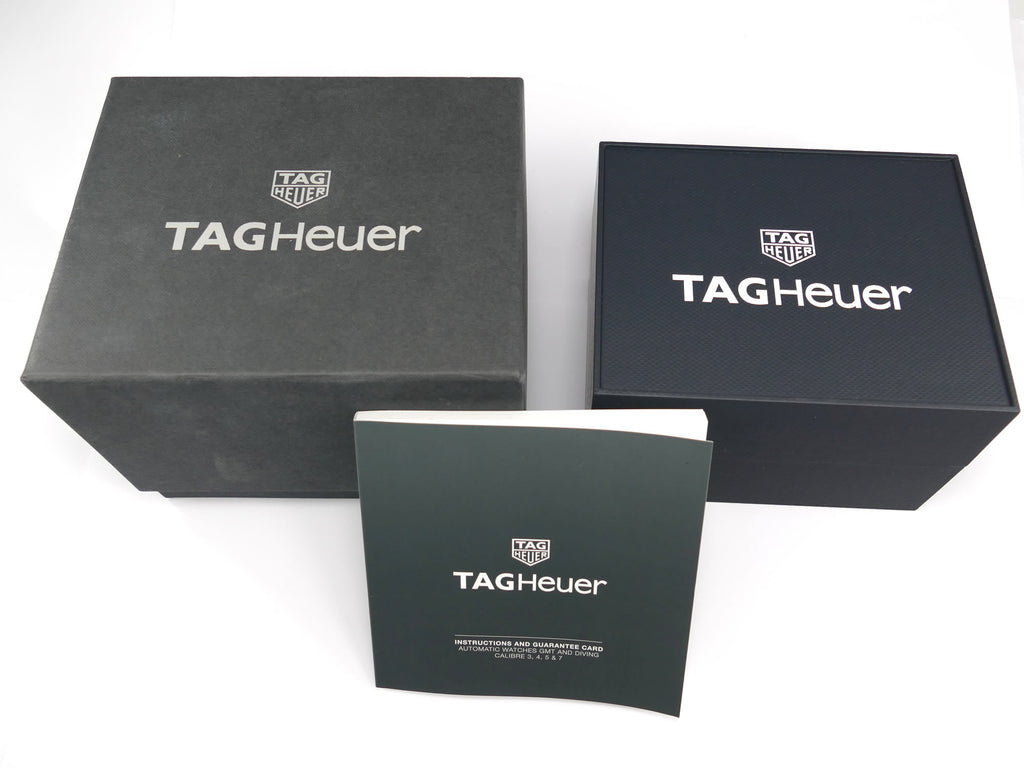 TAG Heuer Carrera Calibre 5 box and booklet
