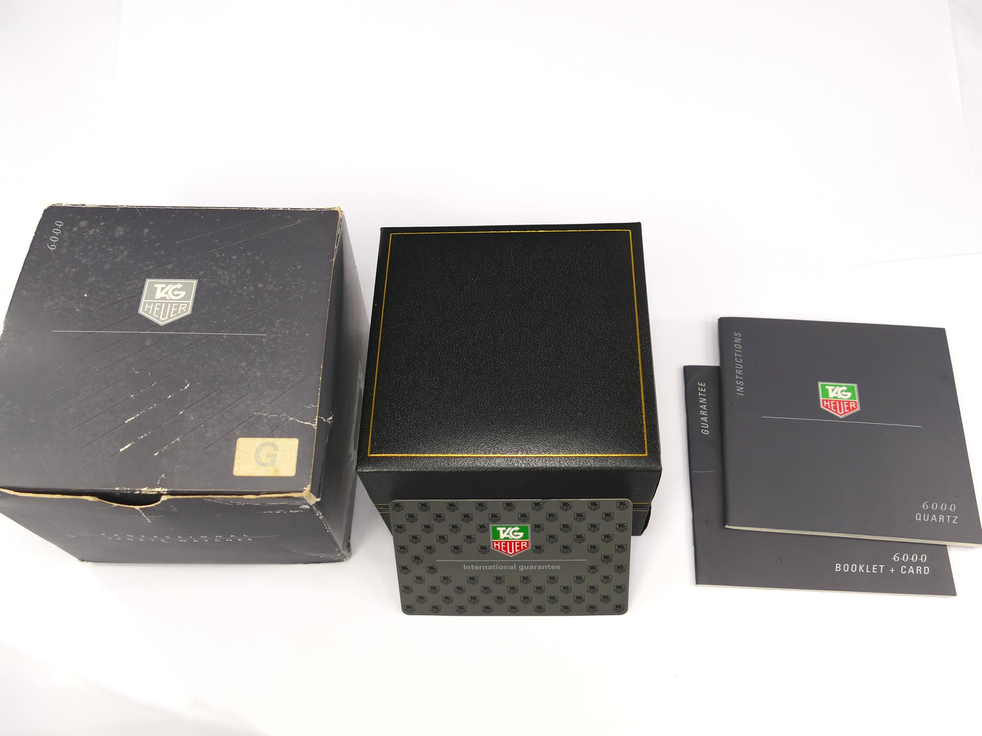 TAG Heuer 6000 WH1151 booklets
