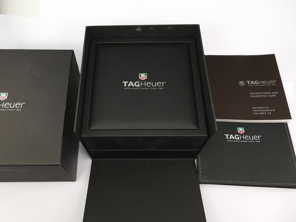 TAG Heuer Aquaracer CAF2110 box and booklet